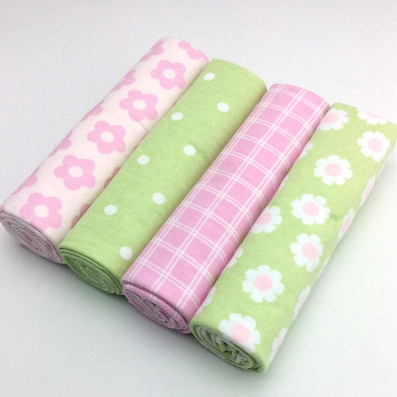 Receiving Blankets 4pcs Cotton Sheets